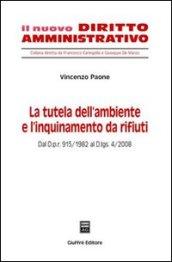 La tutela dell'ambiente e l'inquinamento da rifiuti