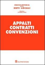 Appalti, contratti, convenzioni