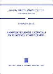 Amministrazioni nazionali in funzione comunitaria