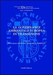 La governance ambientale europea in transizione