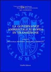 La governance ambientale europea in transizione