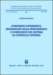 Corporate governance, misurazione della performance e compliance del sistema di controllo interno