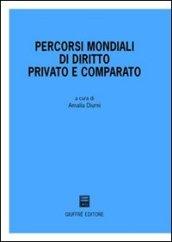 Percorsi mondiali di diritto privato e comparato