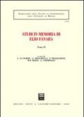 Studi in memoria di Elio Fanara. 2.