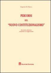 Percorsi del «nuovo costituzionalismo»