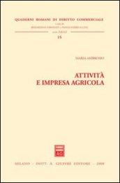 Attività e impresa agricola