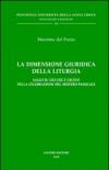 La dimensione giuridica della liturgia