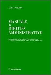 Manuale di diritto amministrativo