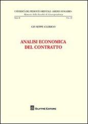 Analisi economica del contratto