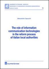 The role of information comunication technologies in the reform process of italian local authorities