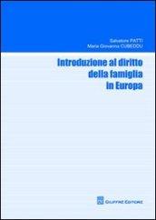 Introduzione al diritto della famiglia in Europa