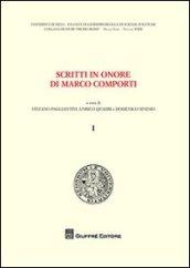 Scritti in onore di Marco Comporti