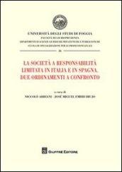 La società a responsabilità limitata in Italia e in Spagna. Due ordinamenti a confronto