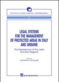 Legal systems for the management of protecyed areas in Italy and Ukraine