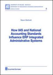 How IAS and national accounting standards influence ERP integrated administrative systems