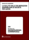 La nullità delle deliberazioni assembleari di società per azioni