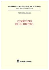 L'esercizio di un diritto