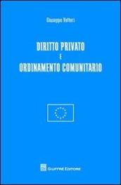 Diritto privato e ordinamento comunitario