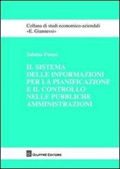 Il sistema delle informazioni per la pianificazione e il controllo nelle pubbliche amministrazioni