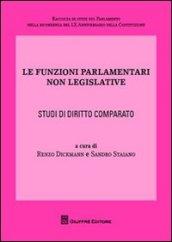 Le funzioni parlamentari non legislative. Studi di diritto comparato