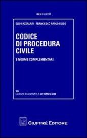 Codice di procedura civile e norme complementari