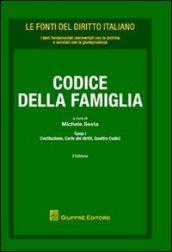 Codice di famiglia: Costituzione, carte dei diritti, quattro codici-Leggi collegate-Leggi di altri settori e ordinamenti