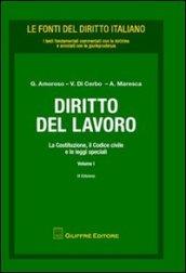 Diritto del lavoro. 1.La costituzione civile e le leggi speciali