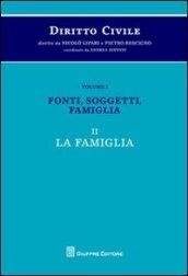 Diritto civile. 1.Fonti, soggetti, famiglia. La famiglia