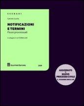 Notificazioni e termini. Flussi processuali. Con CD-ROM