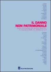 Il danno non patrimoniale