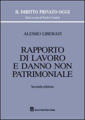 Rapporto di lavoro e danno non patrimoniale