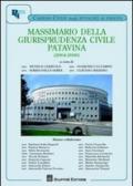 Massimario della giurisprudenza civile patavina (2004-2006)