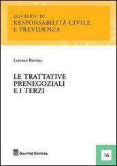 Le trattative prenegoziali e i terzi