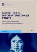 Diritto internazionale privato. Manuale breve