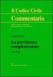 La previdenza complementare. Art. 2123