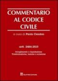 Commentario al codice civile. Artt. 2484-2510: Scioglimento e liquidazione. Trasformazione, fusione e scissione