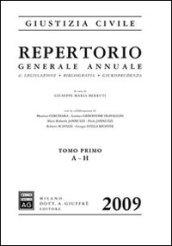 Repertorio generale annuale di legislazione, bibliografia, giurisprudenza 2010