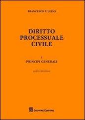 Diritto processule civile. 1.Principi generali