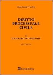 Diritto processuale civile. 2.Processo di cognizione