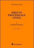 Diritto processuale civile. 4.Processi speciali