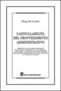 L'annullabilità del provvedimento amministrativo