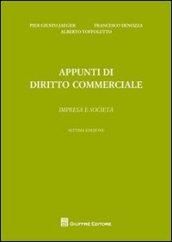 Appunti di diritto commerciale. Impresa e società