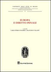 Europa e diritto penale