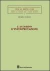 L'accordo d'interpretazione
