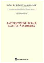 Partecipazione sociale e attività di impresa