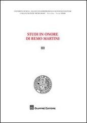 Studi in onore di Remo Martini. 3.