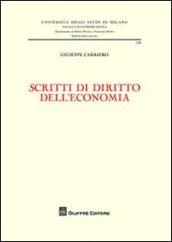 Scritti di diritto dell'economia