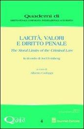 Laicità, valori e diritto penale. The moral limits of the criminal law