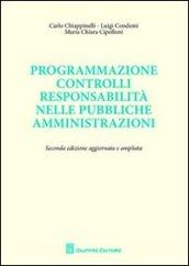 Programmazione controlli responsabilità nelle pubbliche amministrazioni