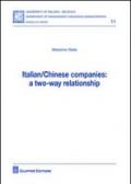 Italian/Chinese companies: a two-way relationship